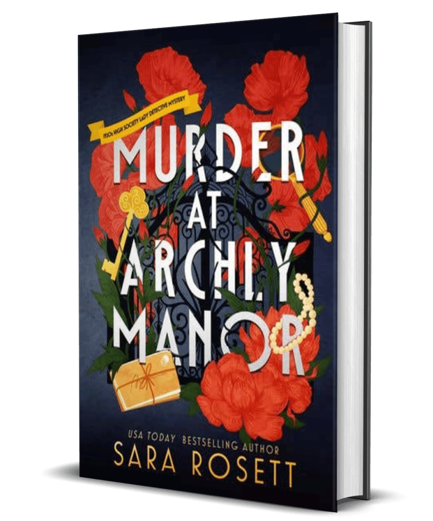Hardcover of Murder at Archly Manor