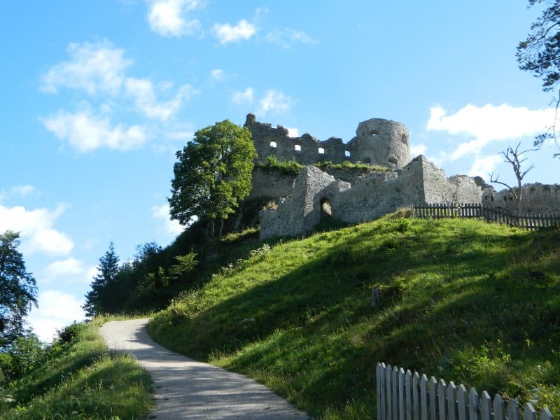 Castle Ruin near Reutte, Germany