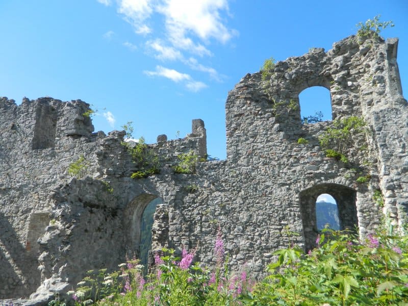 Castle Ruin near Reutte, Germany