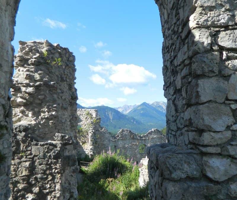 Inspiration for Castle Ruin in High Society Books