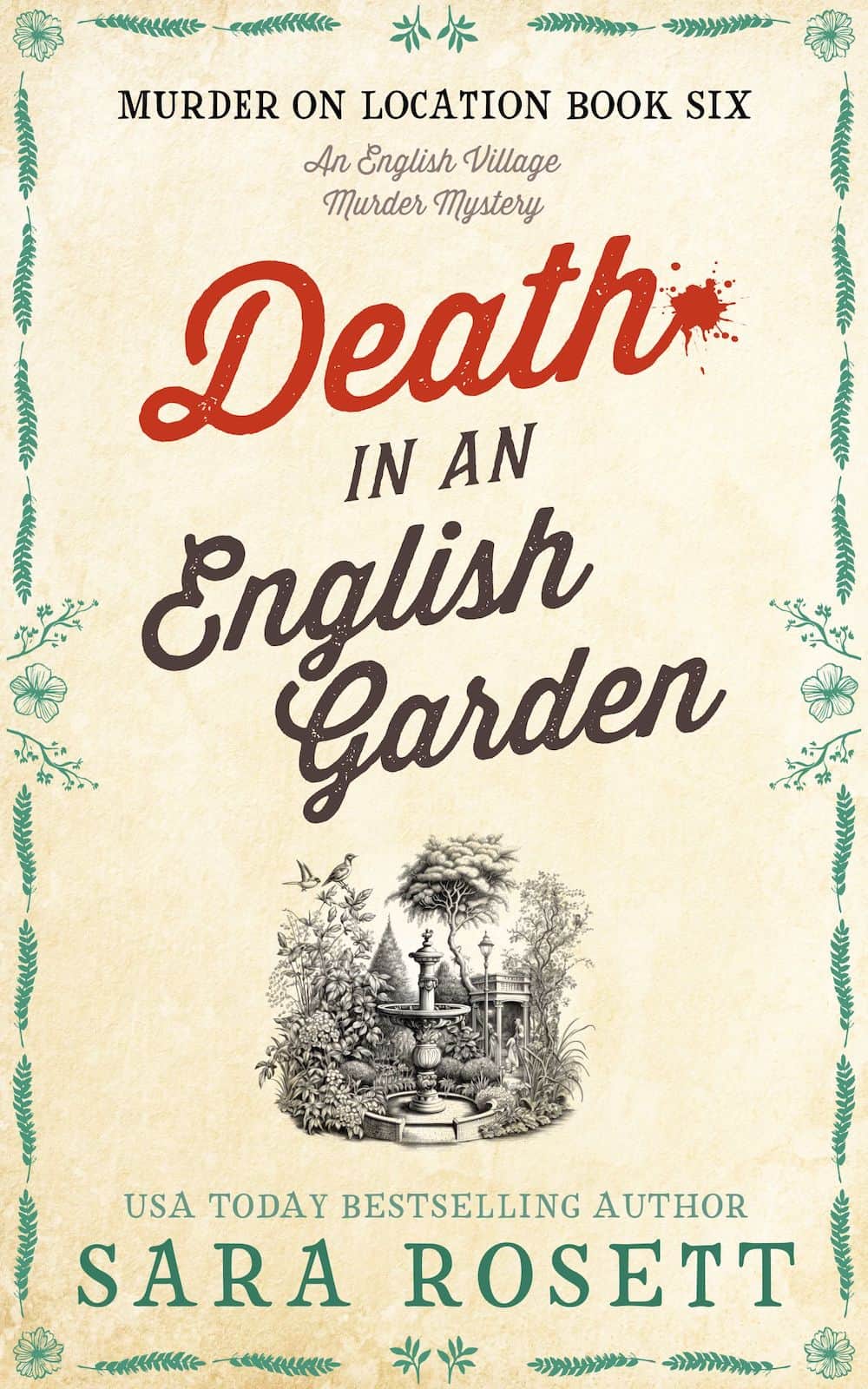 Death in an English Garden by Sara Rosett