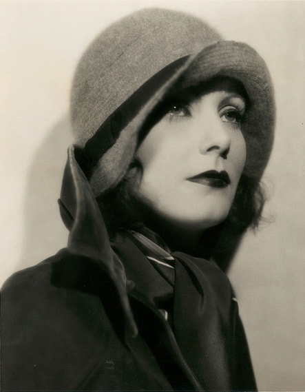 Greta Garbo in a cloche hat. Image: public domain per Wikimedia.