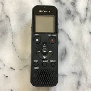 Handheld Sony Recorder for Dictation
